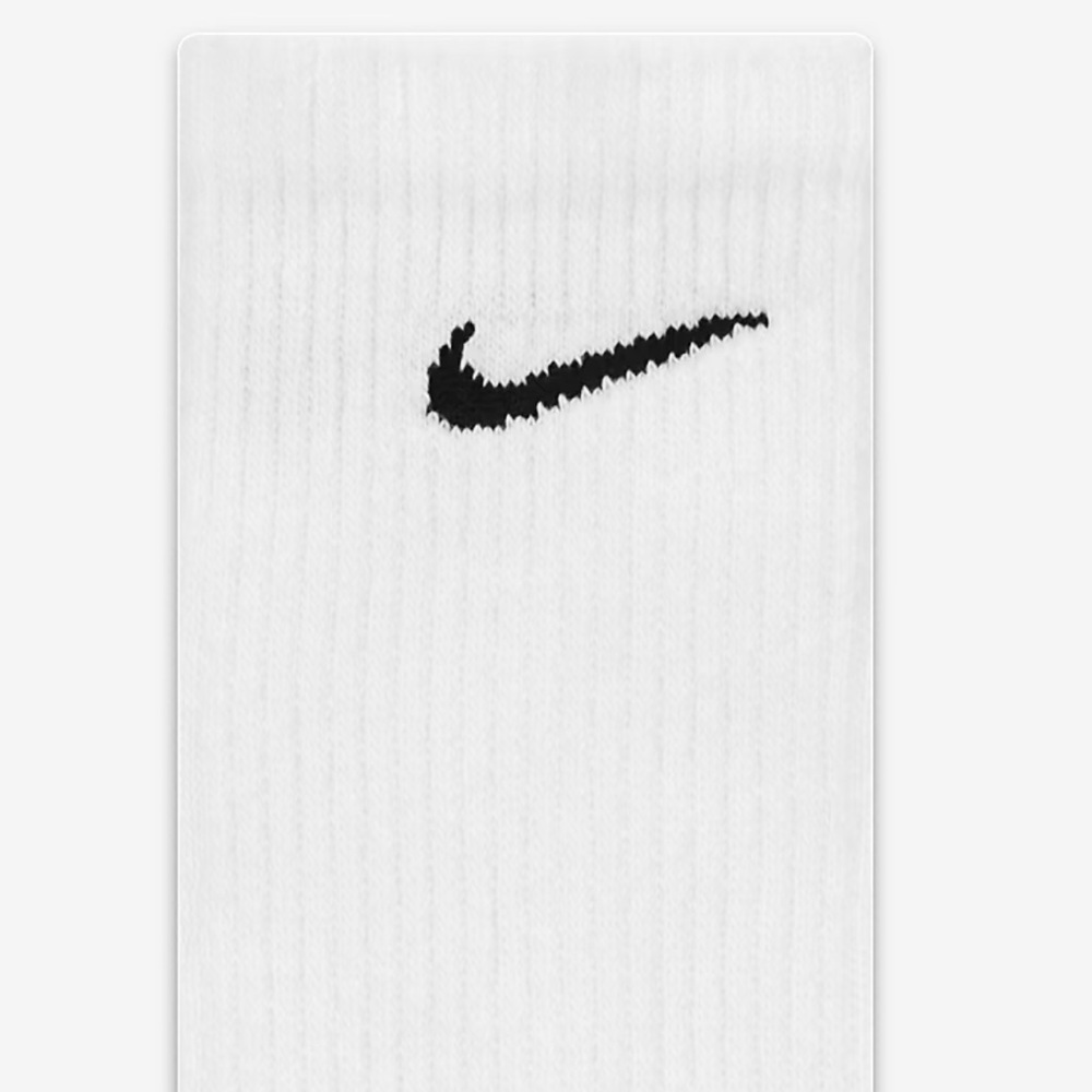 NIKE 
Training Crew Socks (3 Pairs)
Nike Everyday Cushioned - Picture 4 of 12